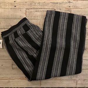 NWT Old Navy High Waisted Linen Blend Wide Leg Pant XL